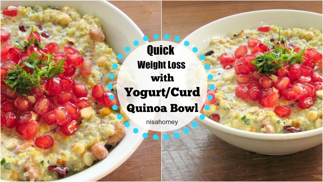 Quinoa Weight Loss Recipes
 Quick Weight Loss With Curd Yogurt Quinoa Bowl Quinoa