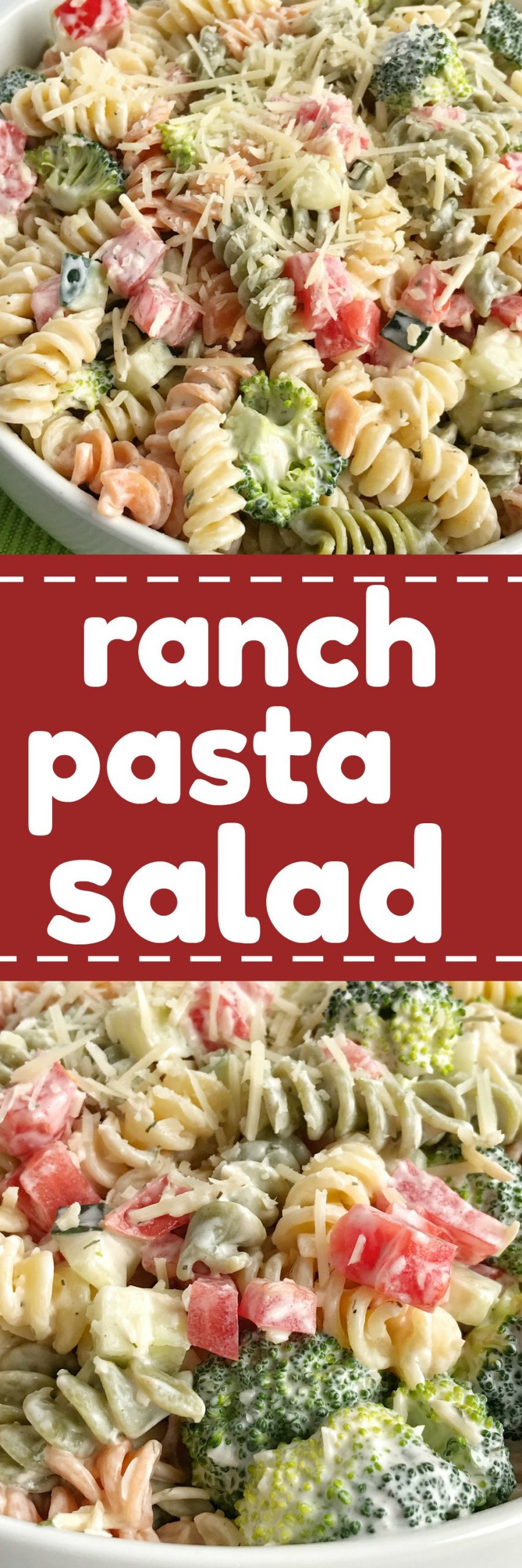 Ranch Macaroni Salad
 Ranch Pasta Salad To her as Family