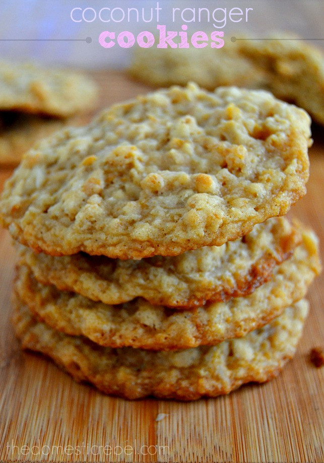 Ranger Cookies Recipe
 Coconut Ranger Cookies