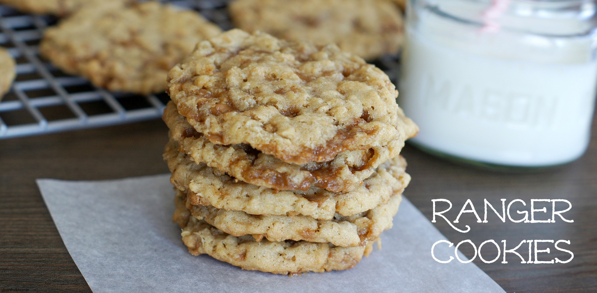 Ranger Cookies Recipe
 Ranger Cookies – 5 Boys Baker