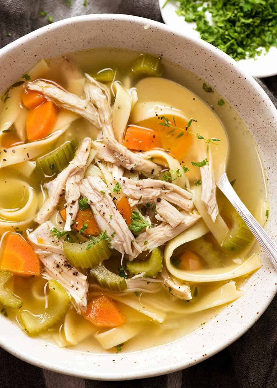 Recipe Chicken Soup
 Homemade Chicken Noodle Soup from scratch – The