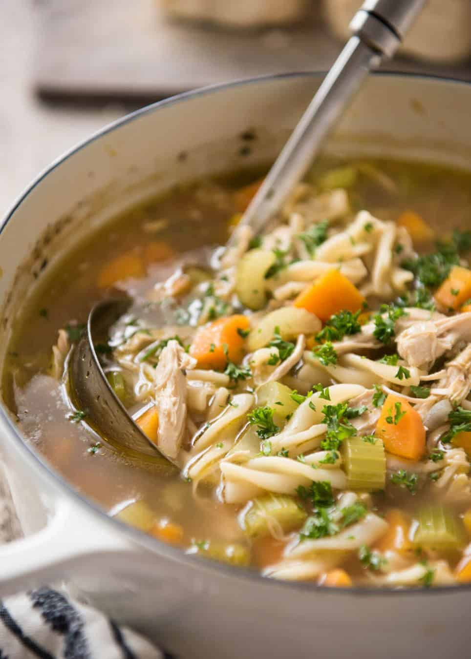 Recipe Chicken Soup
 Chicken Noodle Soup Recipe — Dishmaps