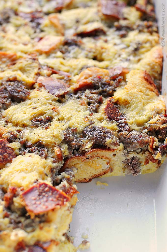 Recipe For Breakfast Casserole With Sausage
 Easy Sausage Cheese Breakfast Casserole Recipe