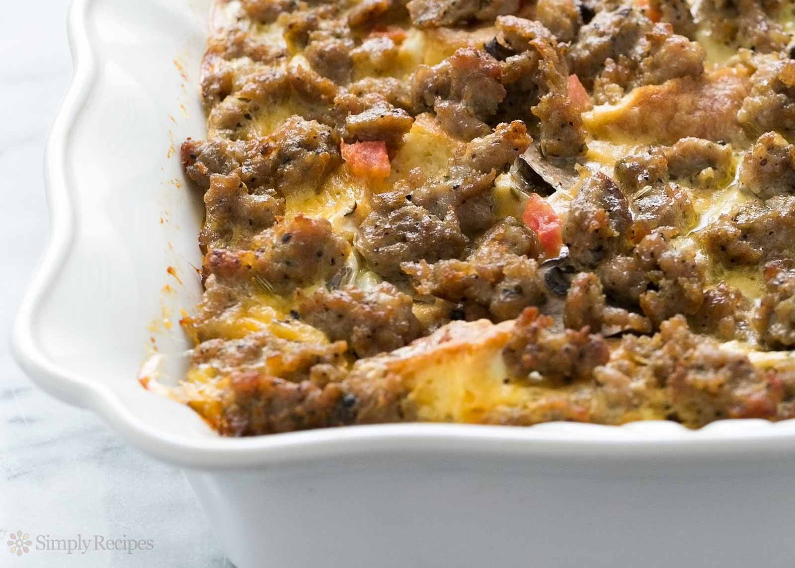 Recipe For Breakfast Casserole With Sausage
 Sausage Breakfast Casserole Recipe
