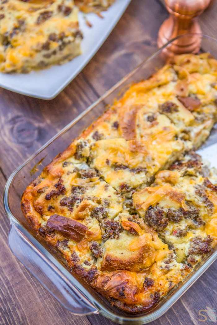 Recipe For Breakfast Casserole With Sausage
 Sausage Breakfast Casserole Recipe Sausage Egg & Cheese