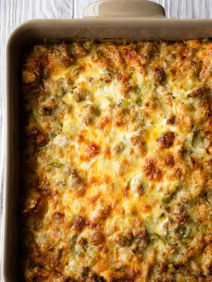 Recipe For Breakfast Casserole With Sausage
 Best Sausage and Egg Breakfast Casserole make ahead
