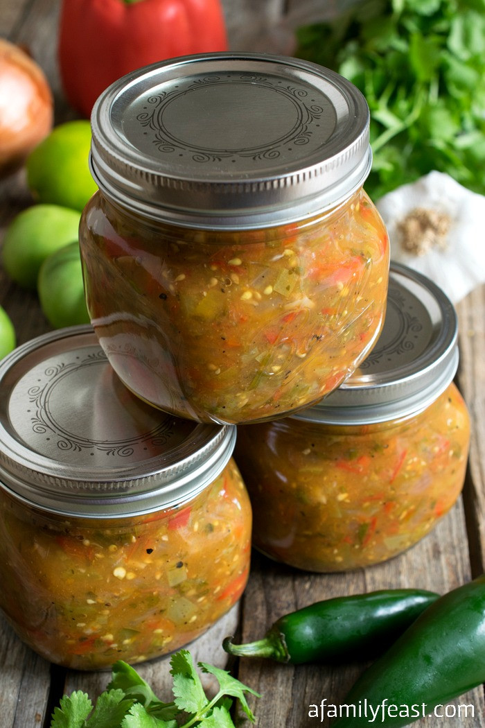 Recipe Using Salsa
 Peg’s Green Tomato Salsa A Family Feast
