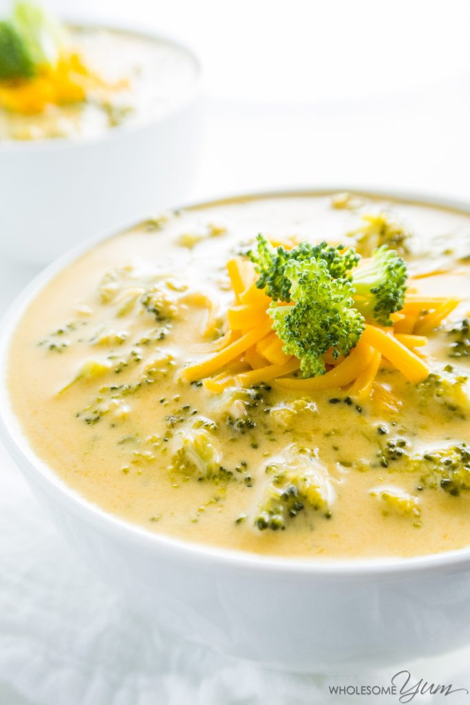 Recipes Broccoli Cheese Soup
 5 Ingre nt Broccoli Cheese Soup Low Carb Gluten free