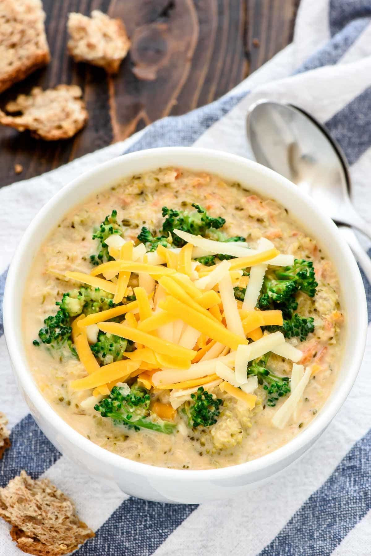 Recipes Broccoli Cheese Soup
 Slow Cooker Broccoli Cheese Soup