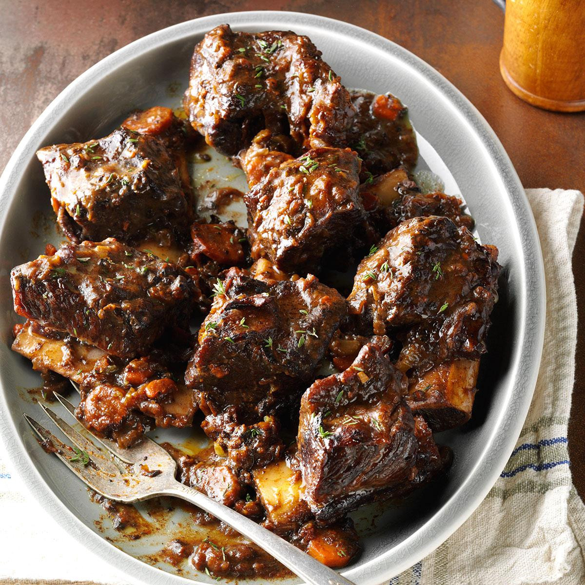 Recipes For Beef Short Ribs
 Beef Short Ribs in Burgundy Sauce Recipe