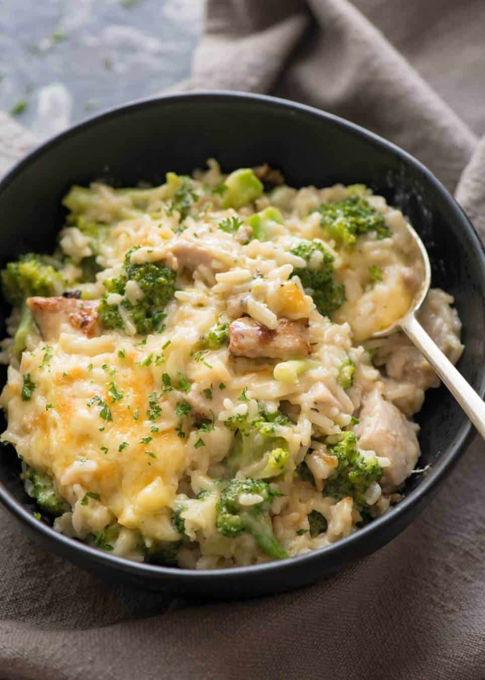 Recipes For Broccoli Rice Casserole
 e Pot Chicken Broccoli Rice Casserole