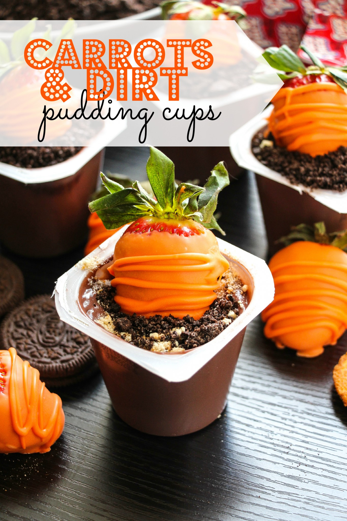 Recipes For Dirt Dessert
 Easy Carrots & Dirt Pudding Cups Layers of Happiness