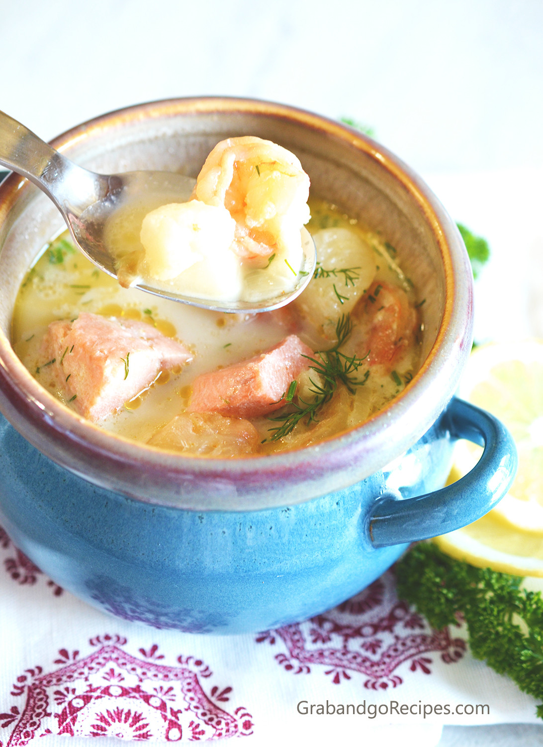 Recipes For Fish Soups
 Creamy Fish Soup