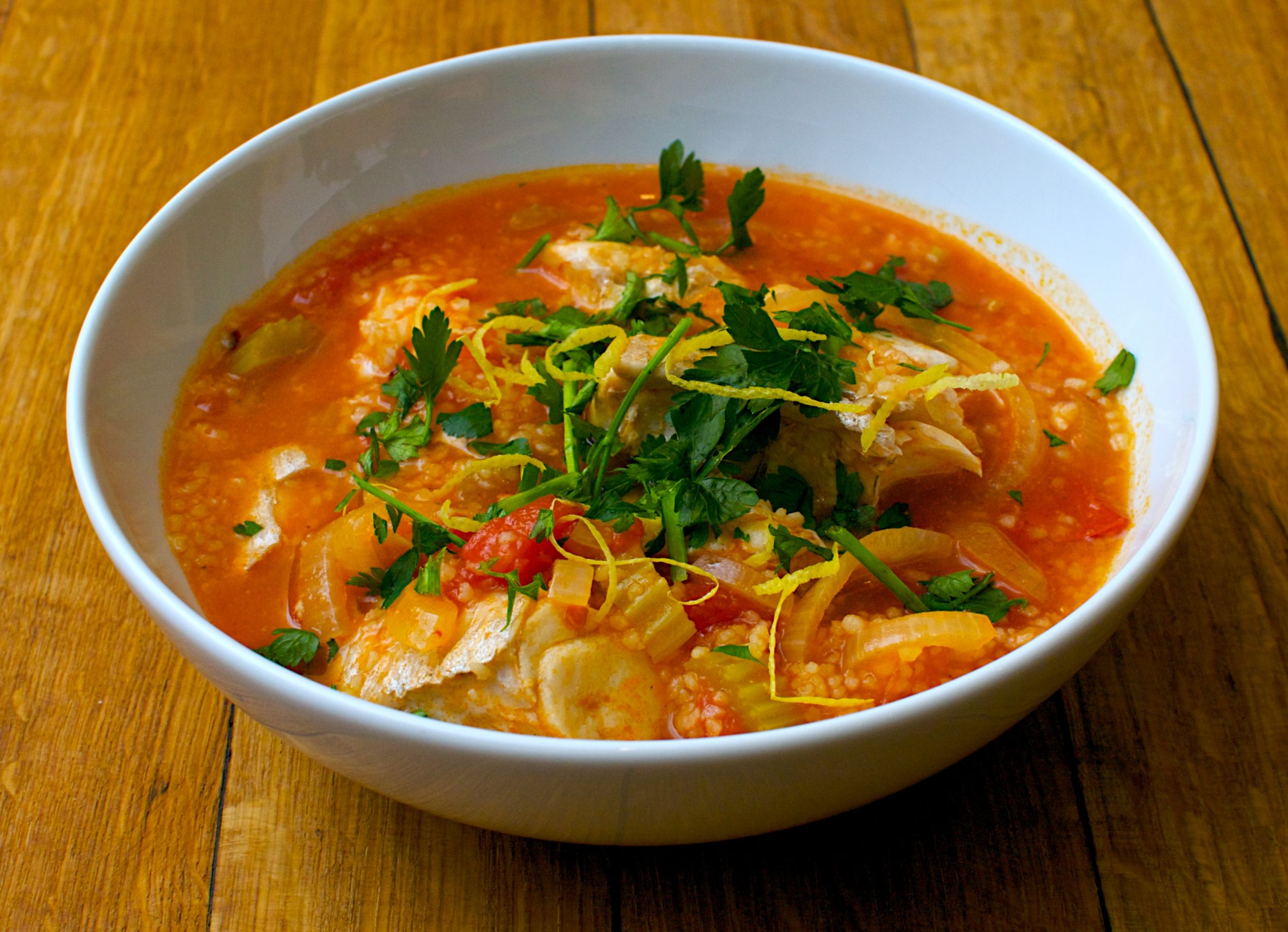 Recipes For Fish Soups
 Sicilian style Fish Stew
