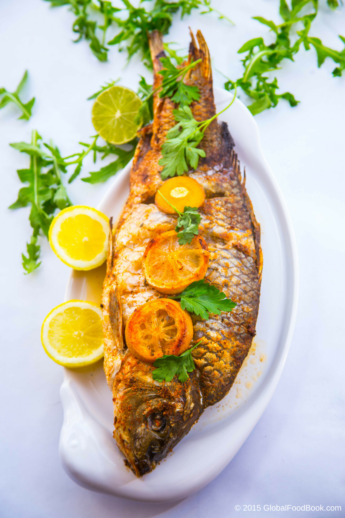 Recipes For Grilled Fish
 SPICY GRILLED CROAKER FISH