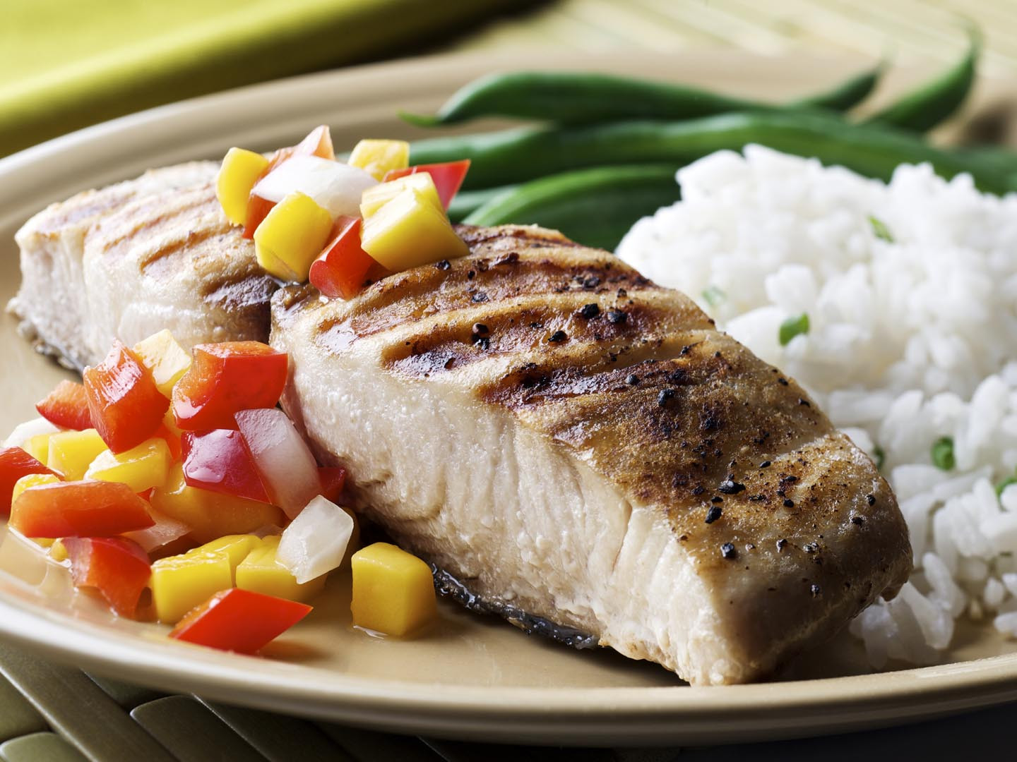 Recipes For Grilled Fish
 Grilled Fish With Tropical Relish Recipes
