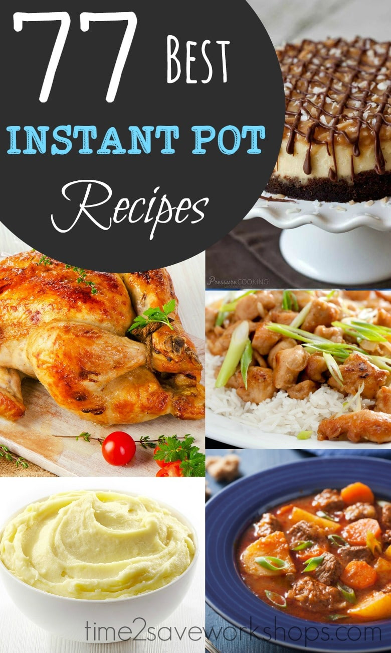 Recipes For The Instant Pot
 BEST Instant Pot Recipes to Try