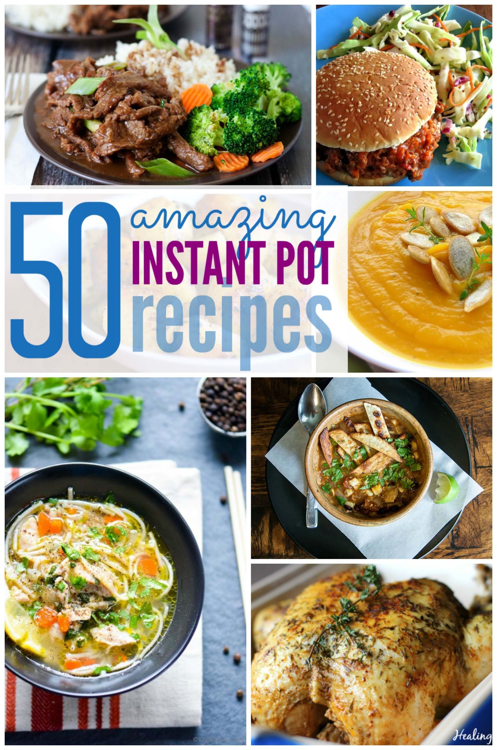 Recipes For The Instant Pot
 50 Instant Pot Recipes You Need to Try