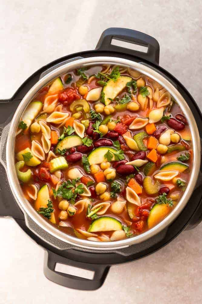 Recipes For The Instant Pot
 Instant Pot Minestrone Soup