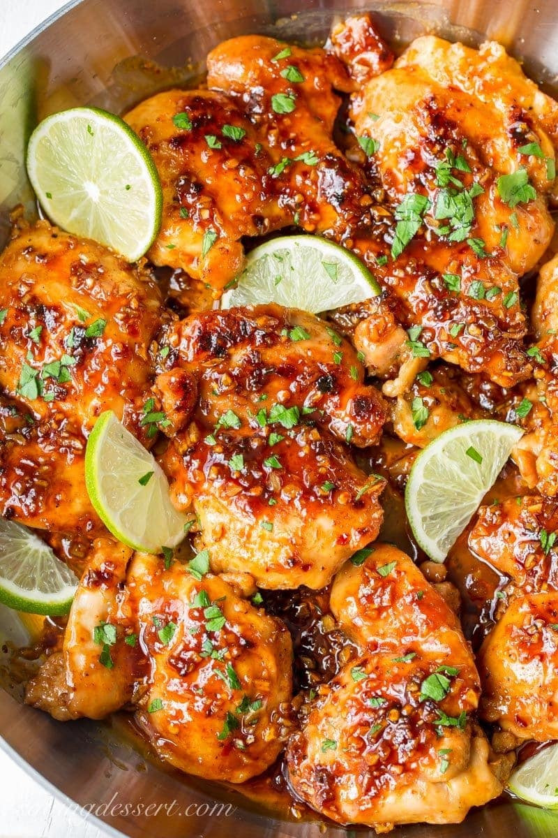Recipes Using Chicken Thighs
 Spicy Honey Lime Chicken Thigh Recipe Saving Room for
