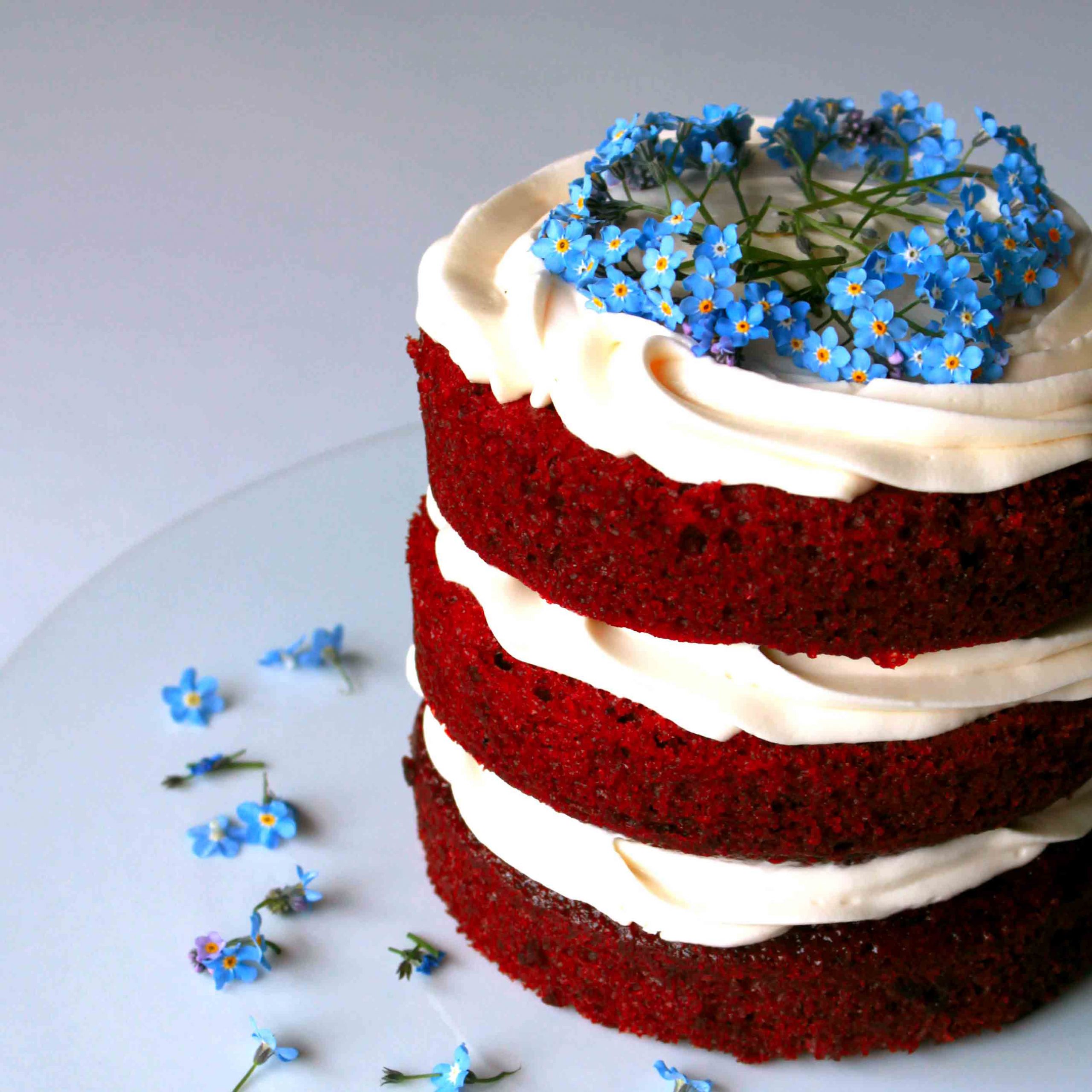 Red Velvet Cake Cream Cheese Frosting
 Red velvet cake with cream cheese frosting – eRecipe
