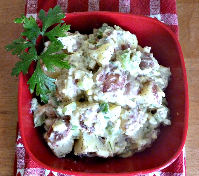Redskin Potato Salad
 Baking and Cooking A Tale of Two Loves Red Skinned