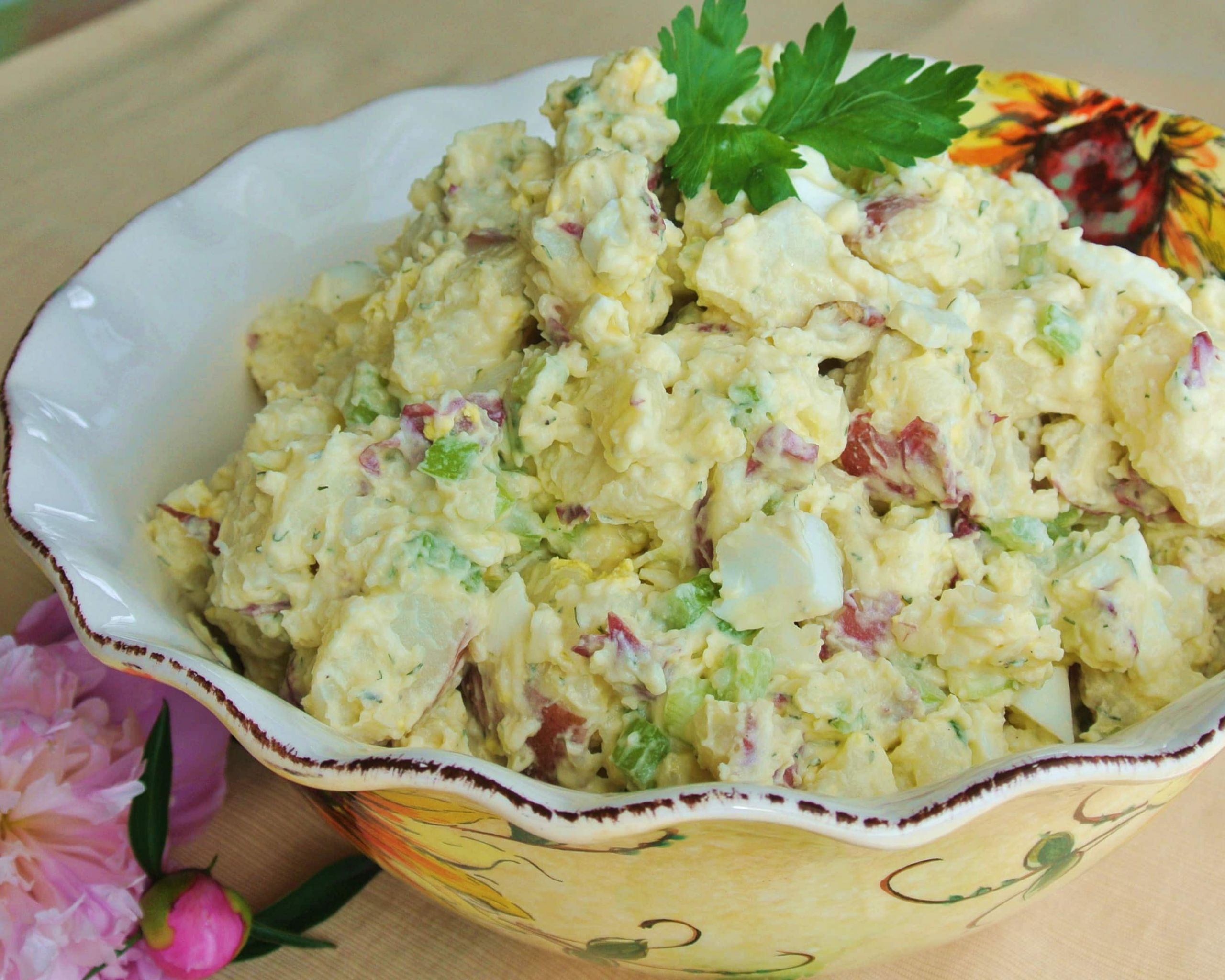 Redskin Potato Salad
 The Best Creamy Dill Red Skin Potato Salad No Plate Like