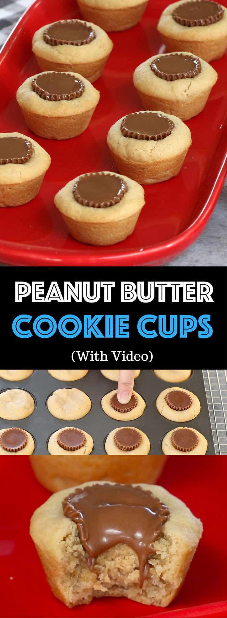 Reese Peanut Butter Cup Cookies Recipe
 Reese s Peanut Butter Cup Cookies Recipe with Video