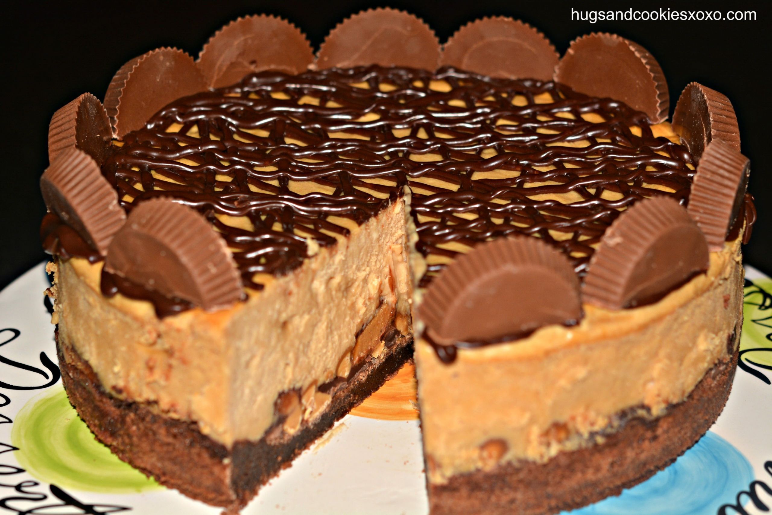 Reese Peanut Butter Cup Cookies Recipe
 Reese s Peanut Butter Cup Cheesecake A Brownie Crust