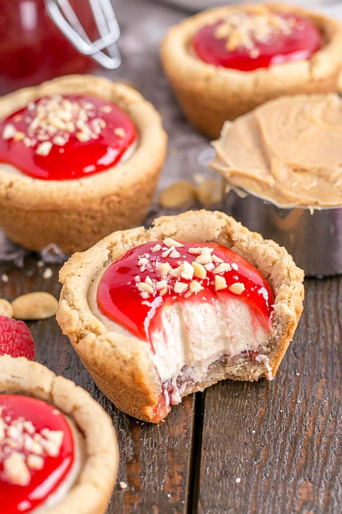 Reese'S Peanut Butter Cups Cookies
 Peanut Butter & Jelly Cookie Cups