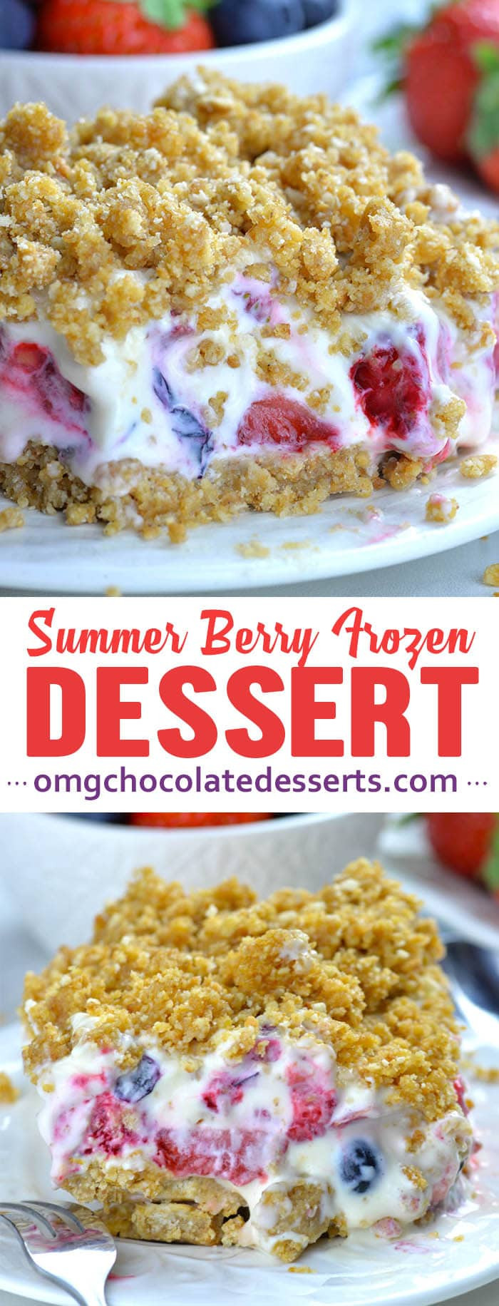 Refreshing Summer Desserts
 Summer Berry Frozen Dessert