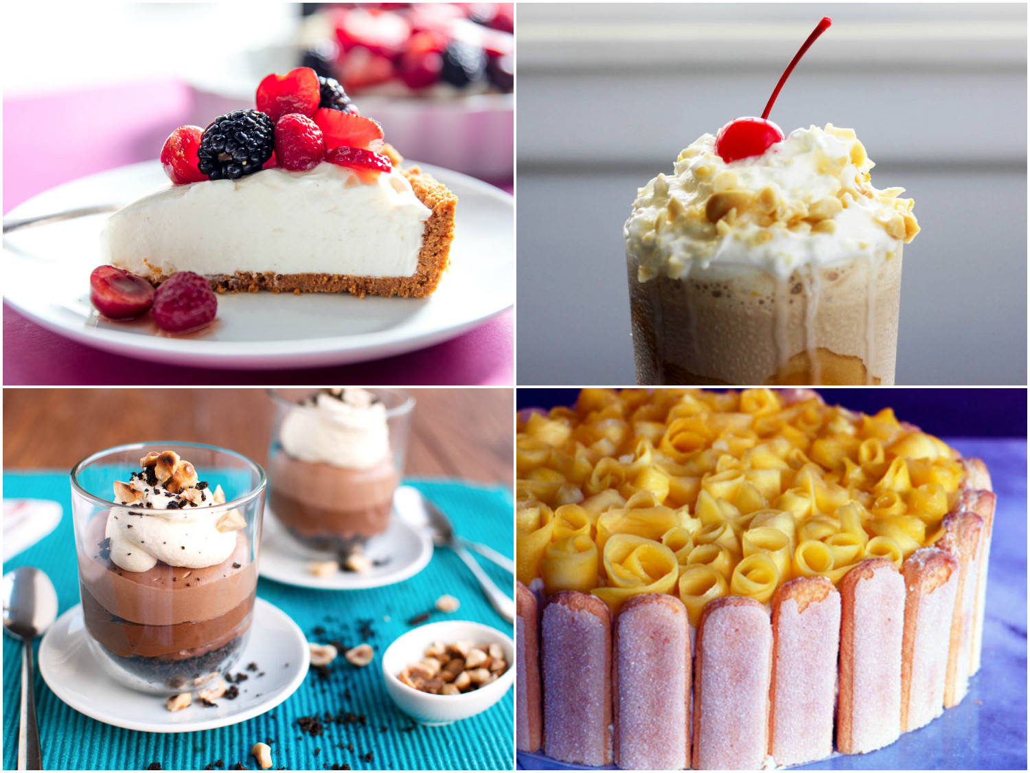 Refreshing Summer Desserts
 15 No Bake Dessert Recipes for a Cool Summer Kitchen
