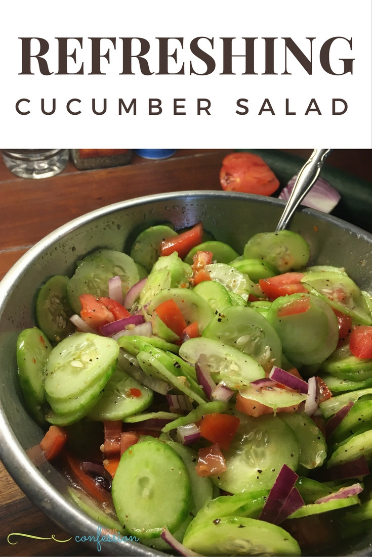 Refreshing Summer Dinners
 Easy & Delicious Refreshing Cucumber Salad Recipe