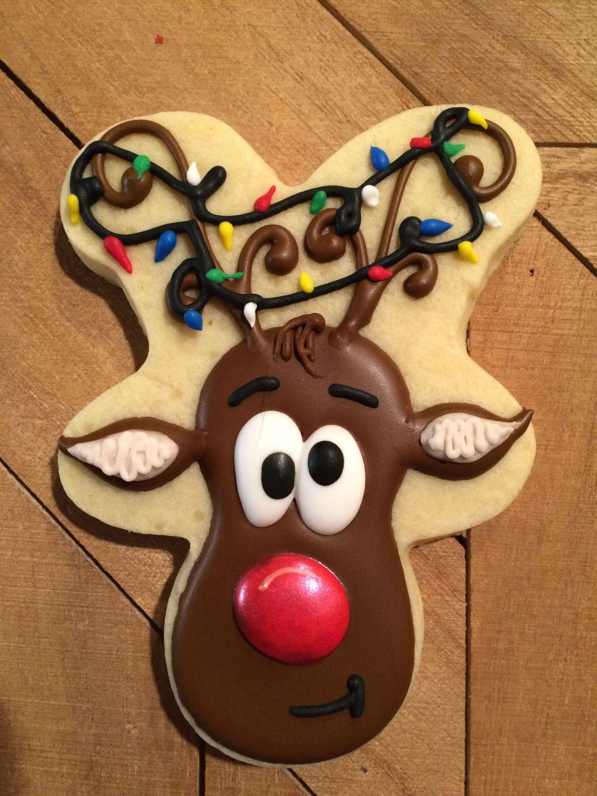 Reindeer Gingerbread Man Cookies
 Reindeer cookie Rudolph cookie Christmas cookie
