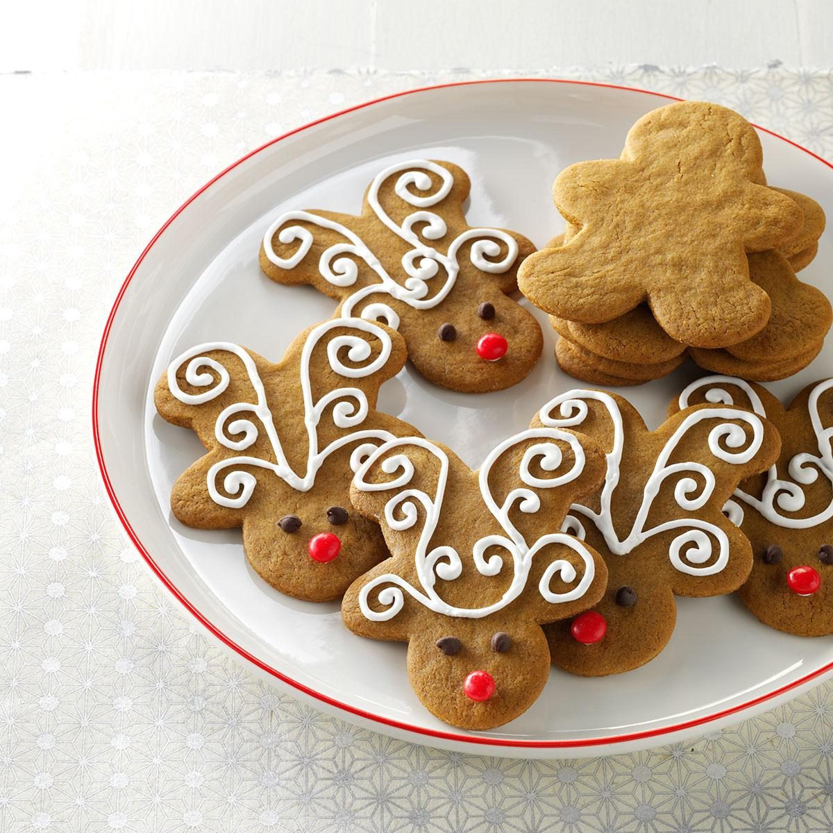 Reindeer Gingerbread Man Cookies
 Jolly Ginger Reindeer Cookies Recipe