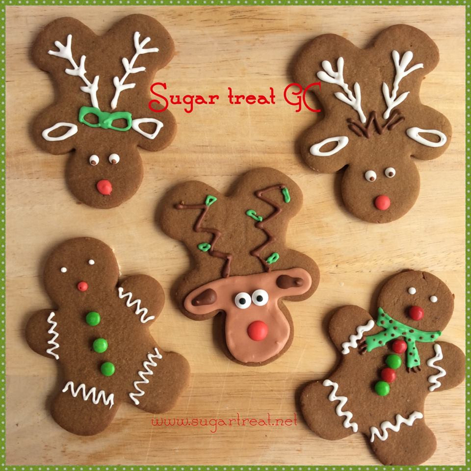 Reindeer Gingerbread Man Cookies
 gingerbread man and reindeer – Sugar Treat – Home Baking