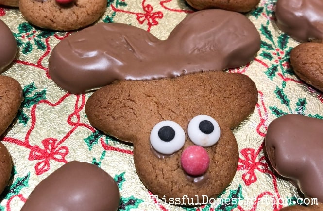 Reindeer Gingerbread Man Cookies
 Reindeer Gingerbread Men Cookies