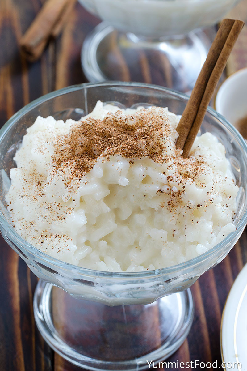 Rice Desserts Recipe
 Cinnamon Rice Pudding Recipe from Yummiest Food Cookbook