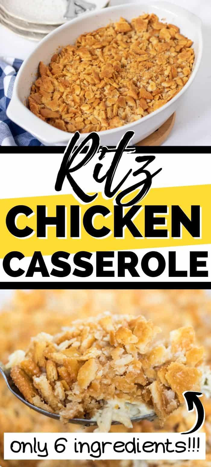 Ritz Chicken Casserole
 Ritz Chicken Casserole Recipe ly 6 Ingre nts 