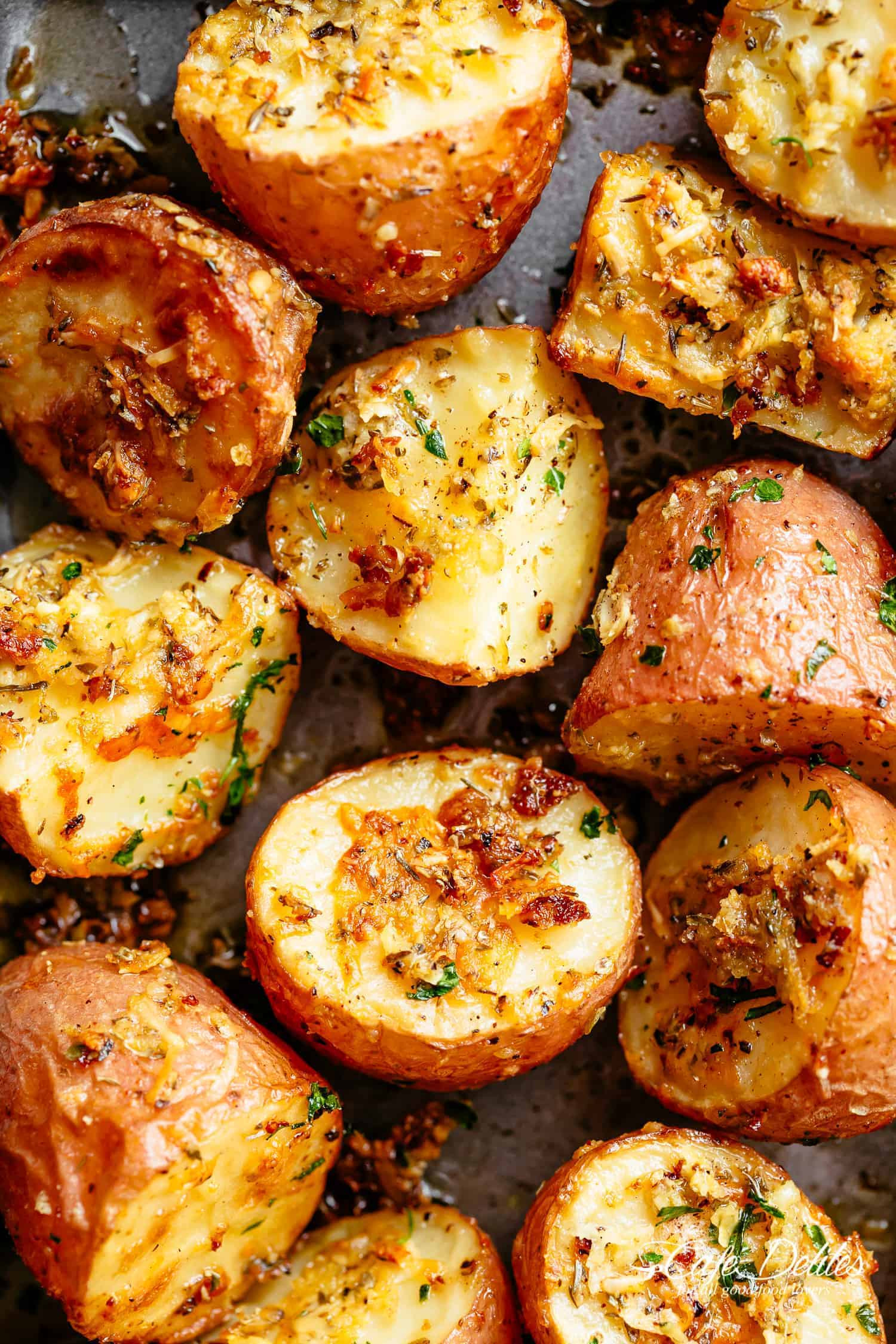 Roasted Baby Potatoes With Parmesan
 Browned Butter Parmesan Roasted Potatoes Cafe Delites