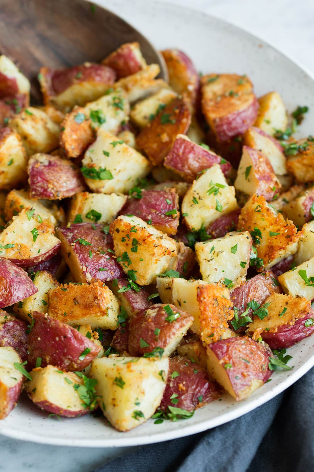 Roasted Baby Potatoes With Parmesan
 Oven Roasted Potatoes with Parmesan Garlic & Herbs