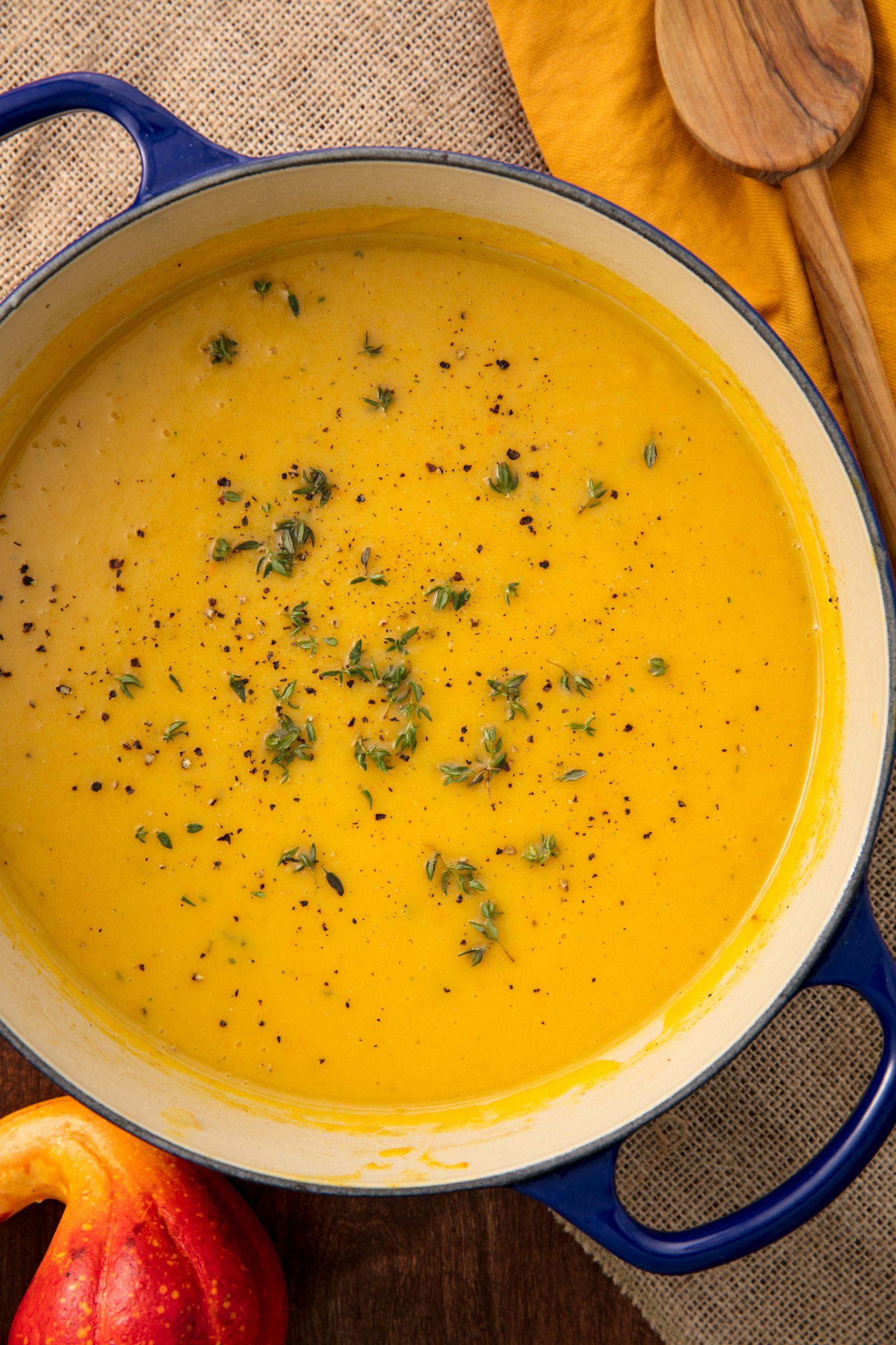 Roasted Butternut Squash Soup
 40 Traditional Thanksgiving Dinner Menu and Recipes