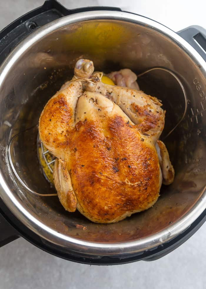 Roasted Chicken Instant Pot
 Instant Pot Whole Chicken Rotisserie Style Life Made