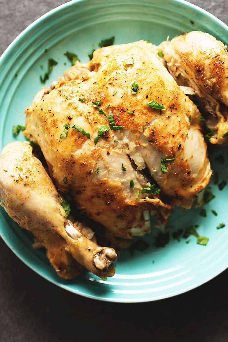 Roasted Chicken Instant Pot
 Instant Pot Whole Chicken with Flavorful pound Butter