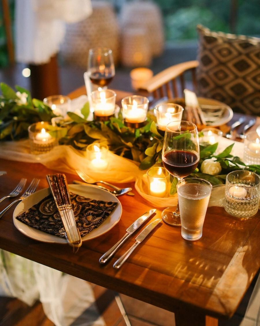Romantic Dinners For Two
 Table for Two Alila Ubud s Romantic Dinner Experience