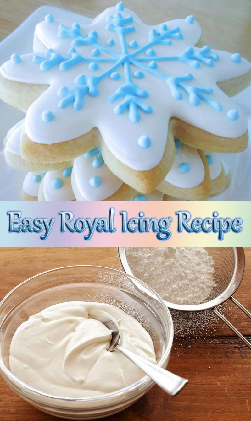 Royal Icing Cookie Recipe
 Easy Royal Icing Recipe