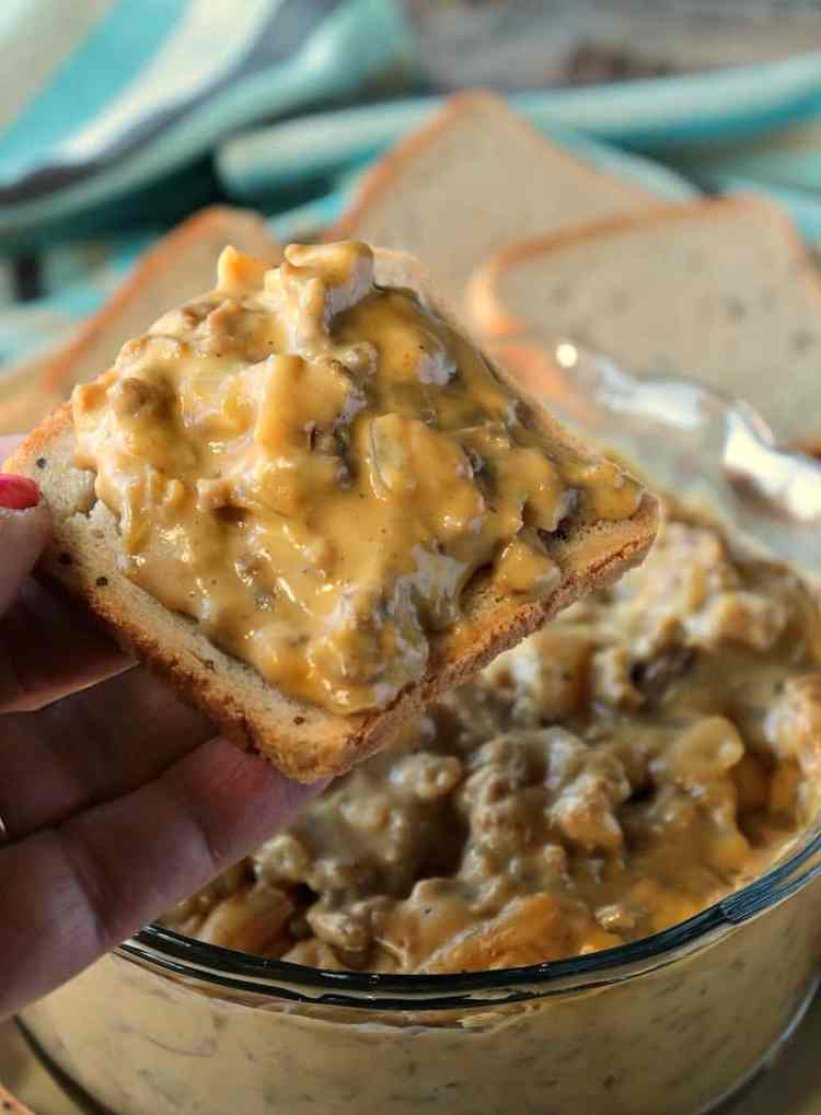 Rye Bread Dip Recipe
 Easy Cheesy Patty Melt Dip with Video Presentation