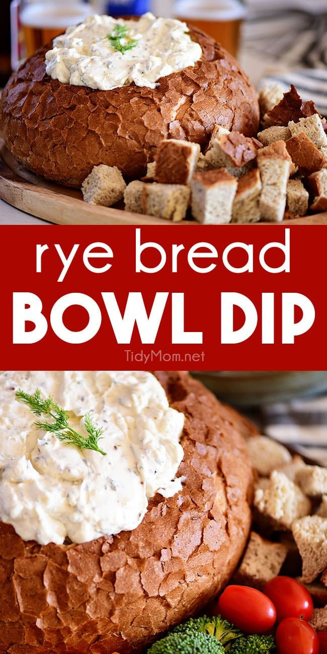 Rye Bread Dip Recipe
 Rye Bread Bowl Dip Recipe