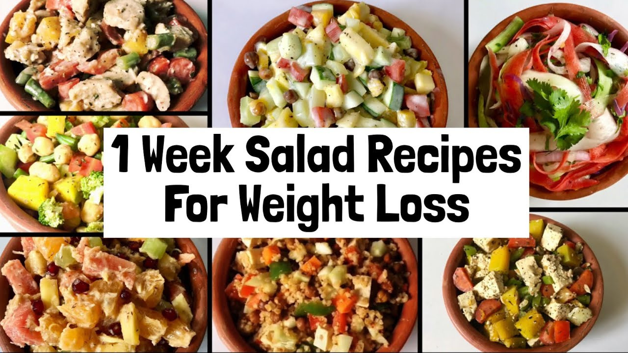 Salad Recipes For Weight Loss
 7 Healthy & Easy Salad Recipes For Weight Loss