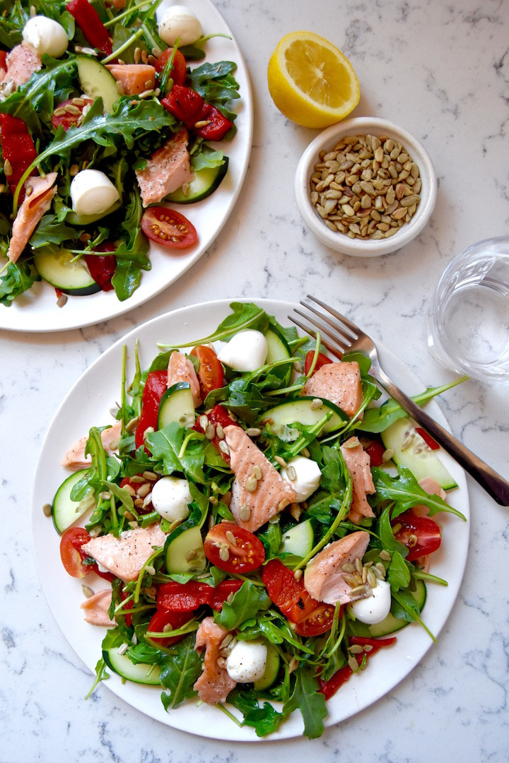 Salmon Arugula Salad
 Recipe Summer salmon arugula salad — Berkeleyside